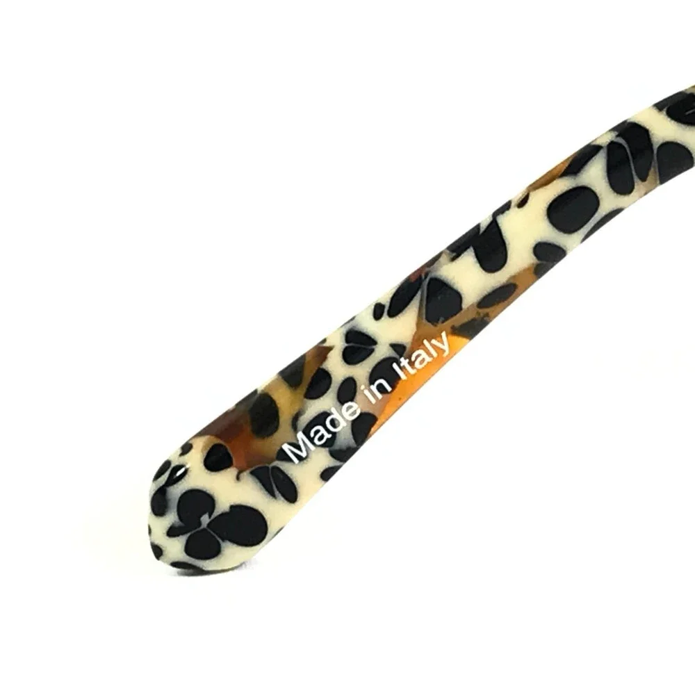 J. F. Rey Eyeglasses Frames JF1543 9460 Brown Orange Cheetah Print 51-18-140